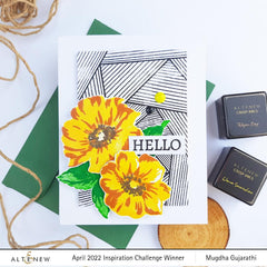Altenew Stamp & Die & Stencil Bundle Arch of Flowers Stamp & Die & Stencil Bundle