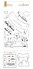 Altenew Stamp & Die & Stencil Bundle Baby Shower Stamp & Die & Coloring Stencil Bundle