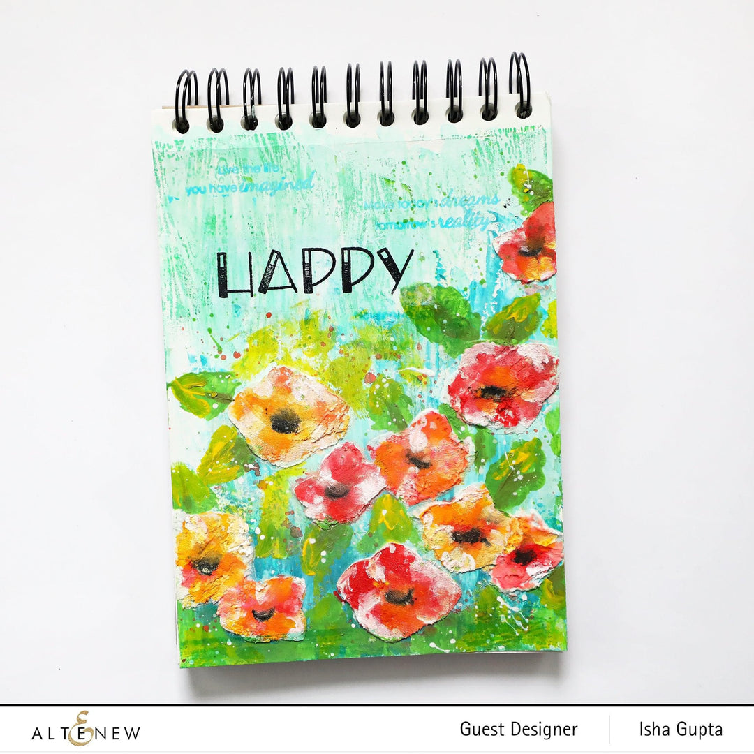 Altenew Stamp & Die & Stencil Bundle Basic Blooms Stamp & Die & Mask Stencil Bundle