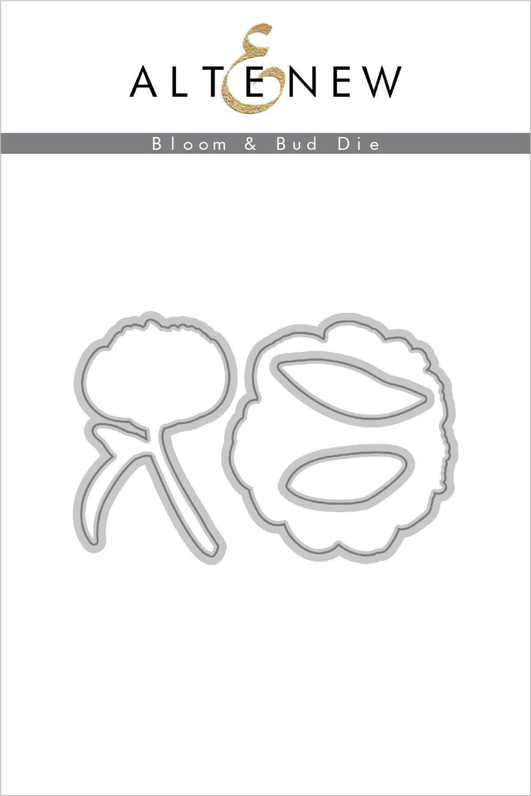 Altenew Stamp & Die & Stencil Bundle Bloom Bud