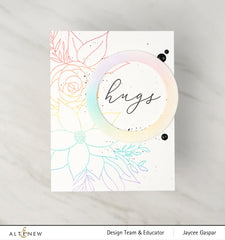 Altenew Stamp & Die & Stencil Bundle Calming Cluster Stamp & Die & Stencil Bundle