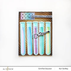 Altenew Stamp & Die & Stencil Bundle Chemistry Vases Complete Bundle