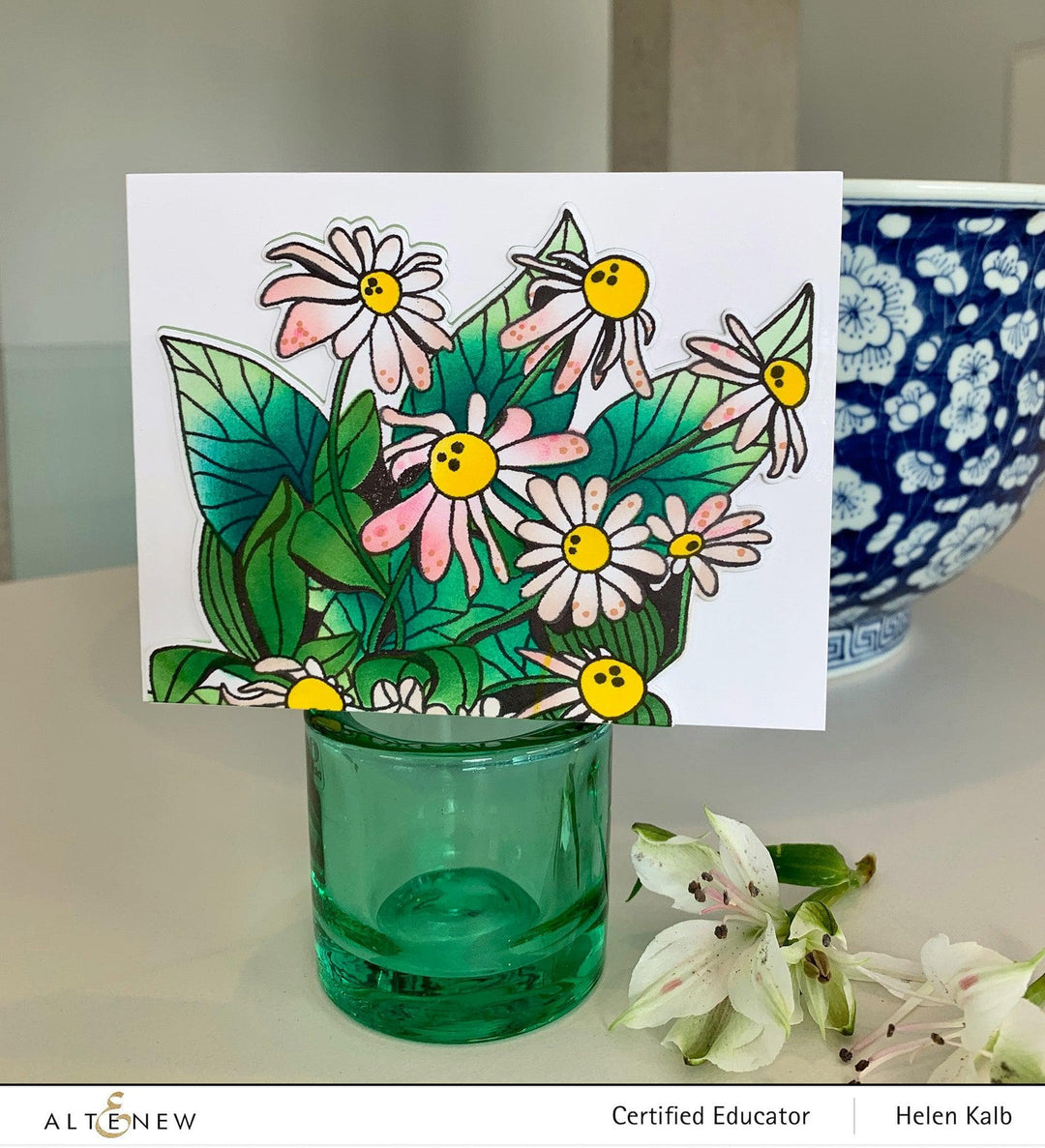 Altenew Stamp & Die & Stencil Bundle Doodle Bouquet Complete Bundle