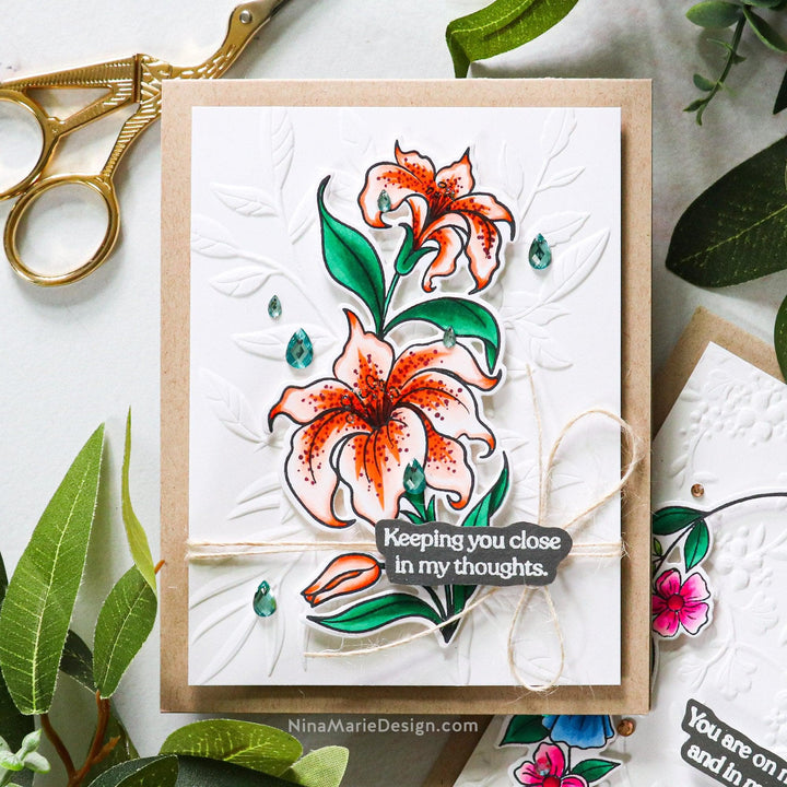 Altenew Stamp & Die & Stencil Bundle Enjoy Life Stamp & Die & Stencil Bundle