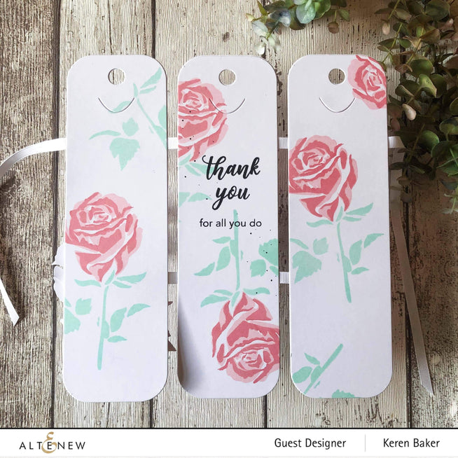 Altenew Stamp & Die & Stencil Bundle Fairy Tale Rose Stamp & Die & Stencil Bundle