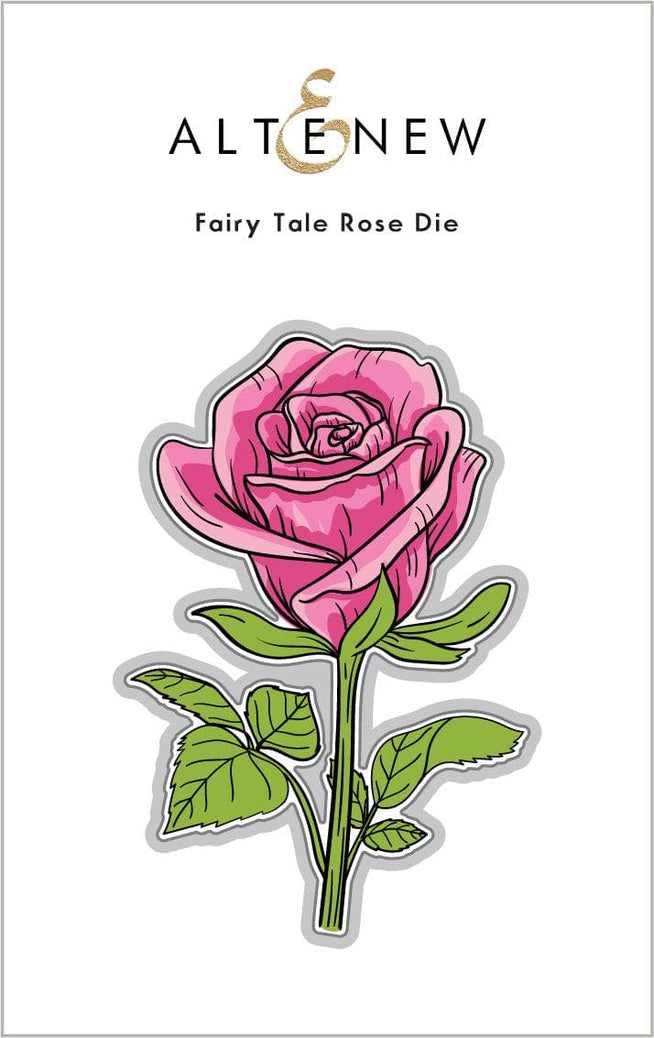 Altenew Stamp & Die & Stencil Bundle Fairy Tale Rose Stamp & Die & Stencil Bundle