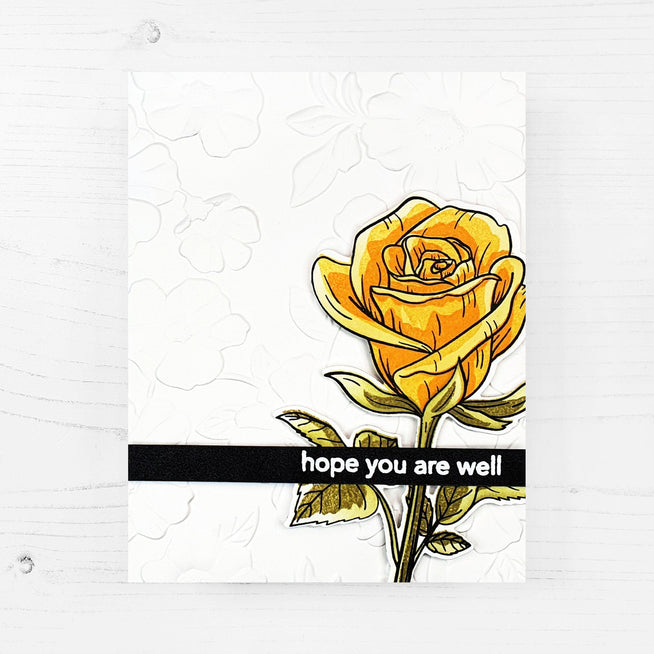 Altenew Stamp & Die & Stencil Bundle Fairy Tale Rose Stamp & Die & Stencil Bundle
