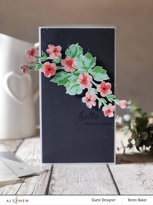 Altenew Stamp & Die & Stencil Bundle Fairy Tale Rose Stamp & Die & Stencil Bundle