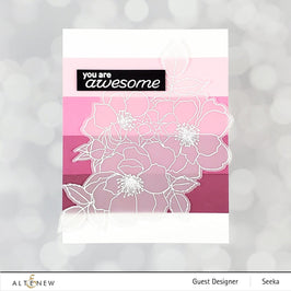 Altenew Stamp & Die & Stencil Bundle Fairy Tale Rose Stamp & Die & Stencil Bundle