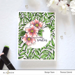 Altenew Stamp & Die & Stencil Bundle Floral Henna Stamp & Die & Stencil Bundle