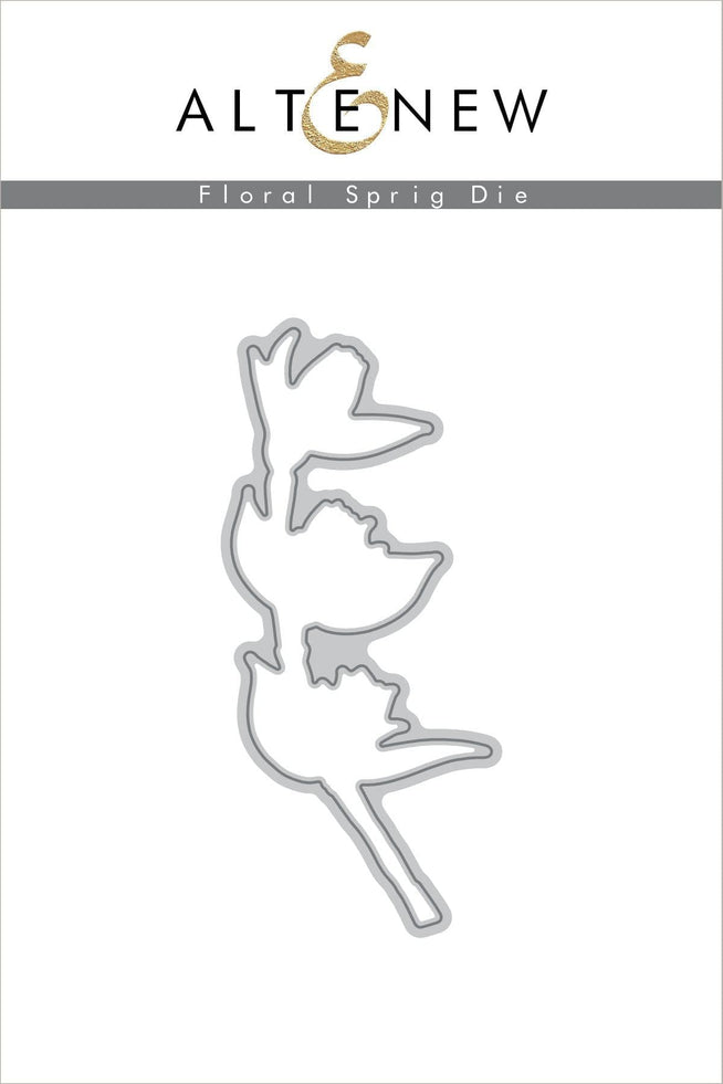 Altenew Stamp & Die & Stencil Bundle Floral Sprig Stamp & Die & Stencil Bundle