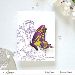 Altenew Stamp & Die & Stencil Bundle Gracious Peonies Complete Product Bundle