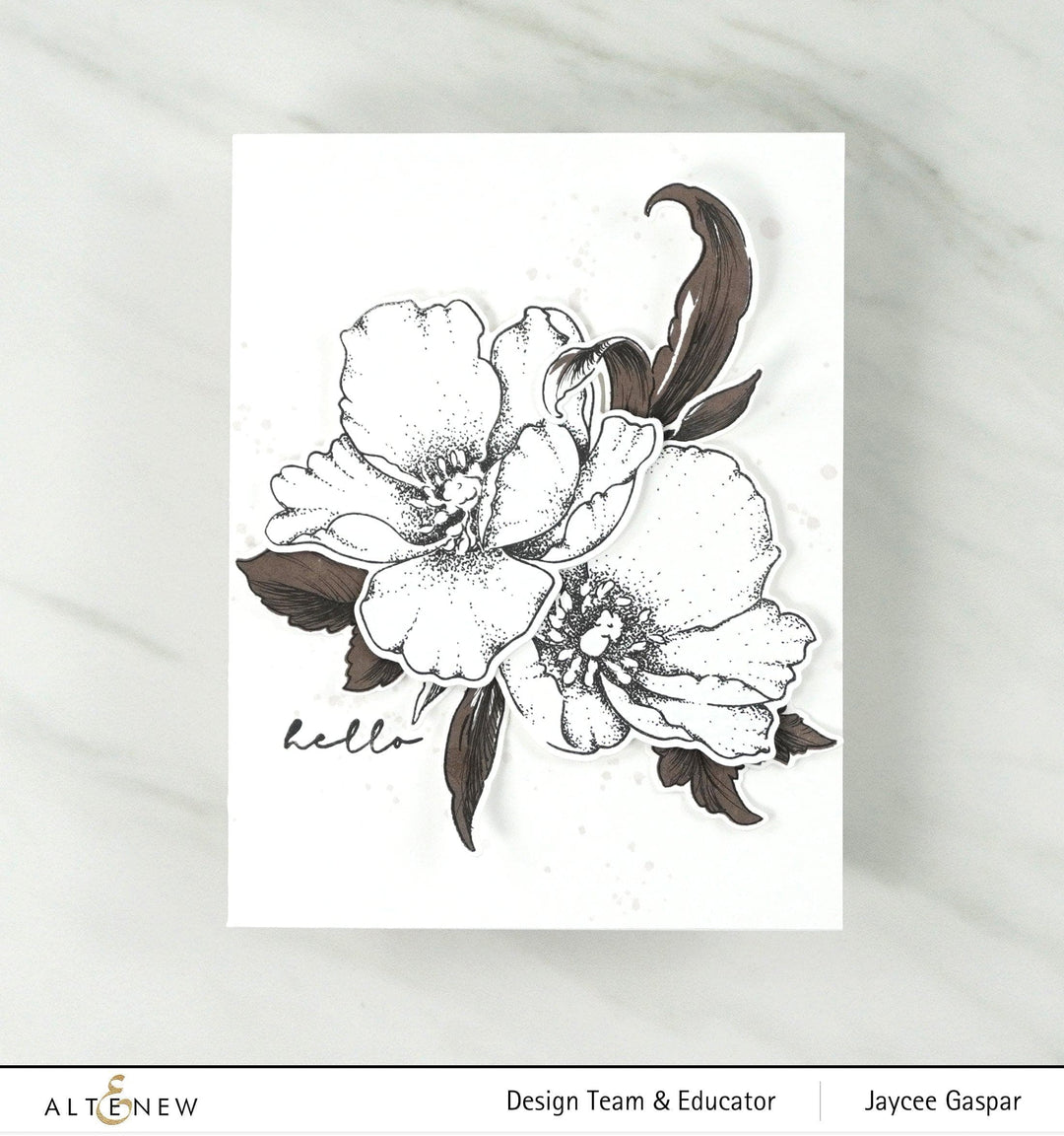 Altenew Stamp & Die & Stencil Bundle Grateful Heart Stamp & Die & Mask Stencil Bundle