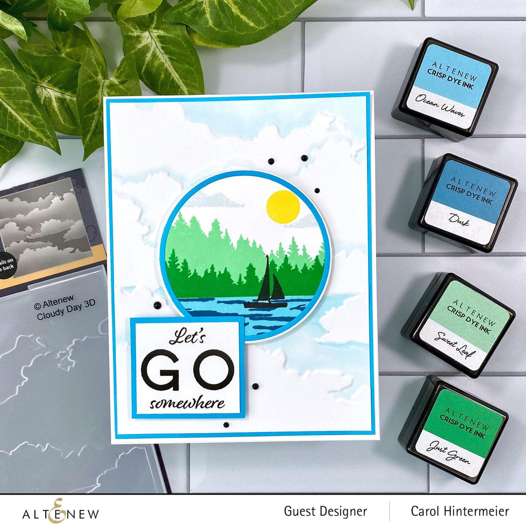 Altenew | Card Making, Scrapbooking & Paper-Crafting Supplies! Stamp & Die & Stencil Bundle Let's Go Stamp & Die & Coloring Stencil Bundle