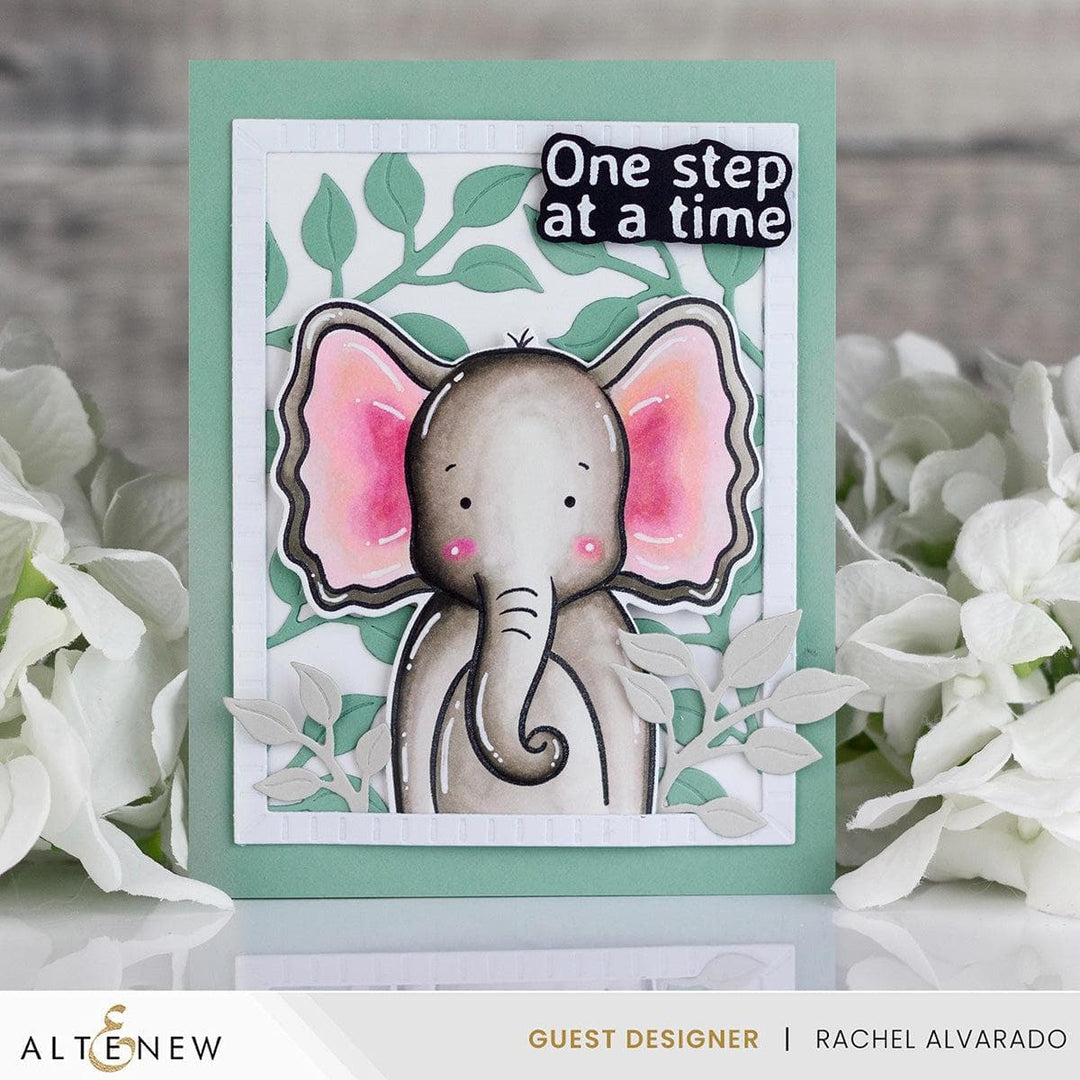 Altenew Stamp & Die & Stencil Bundle Little Safari