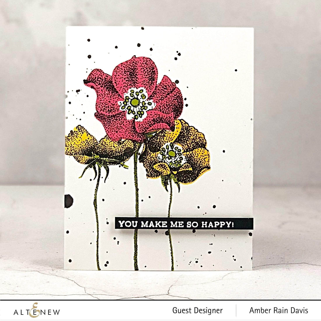 Altenew Stamp & Die & Stencil Bundle Peaceful Reverie Stamp & Die & Mask Stencil Bundle