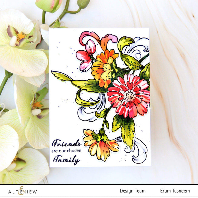 Altenew | Card Making, Scrapbooking & Paper-Crafting Supplies! Stamp & Die & Stencil Bundle Sisters of the Heart Stamp & Die & Coloring Stencil Bundle