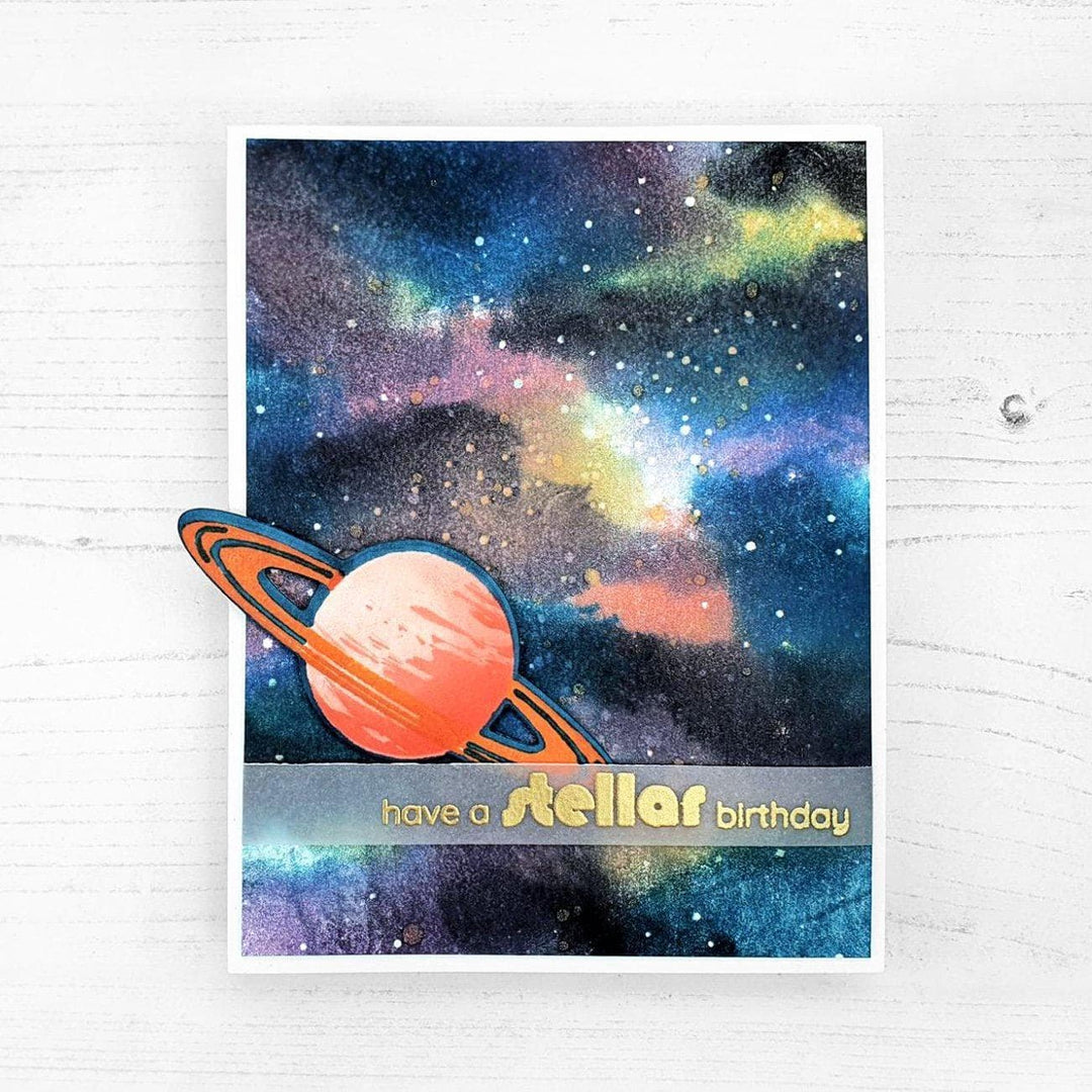 Altenew | Card Making, Scrapbooking & Paper-Crafting Supplies! Stamp & Die & Stencil Bundle Stellar Stamp & Die & Stencil Bundle