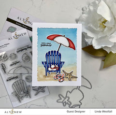 Altenew Stamp & Die & Stencil Bundle Summer Wishes Stamp & Die & Stencil Bundle