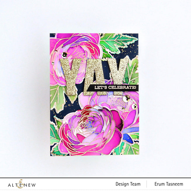 Altenew Stamp & Die & Stencil Bundle Sweet Nothings Stamp & Die & Mask Stencil Bundle