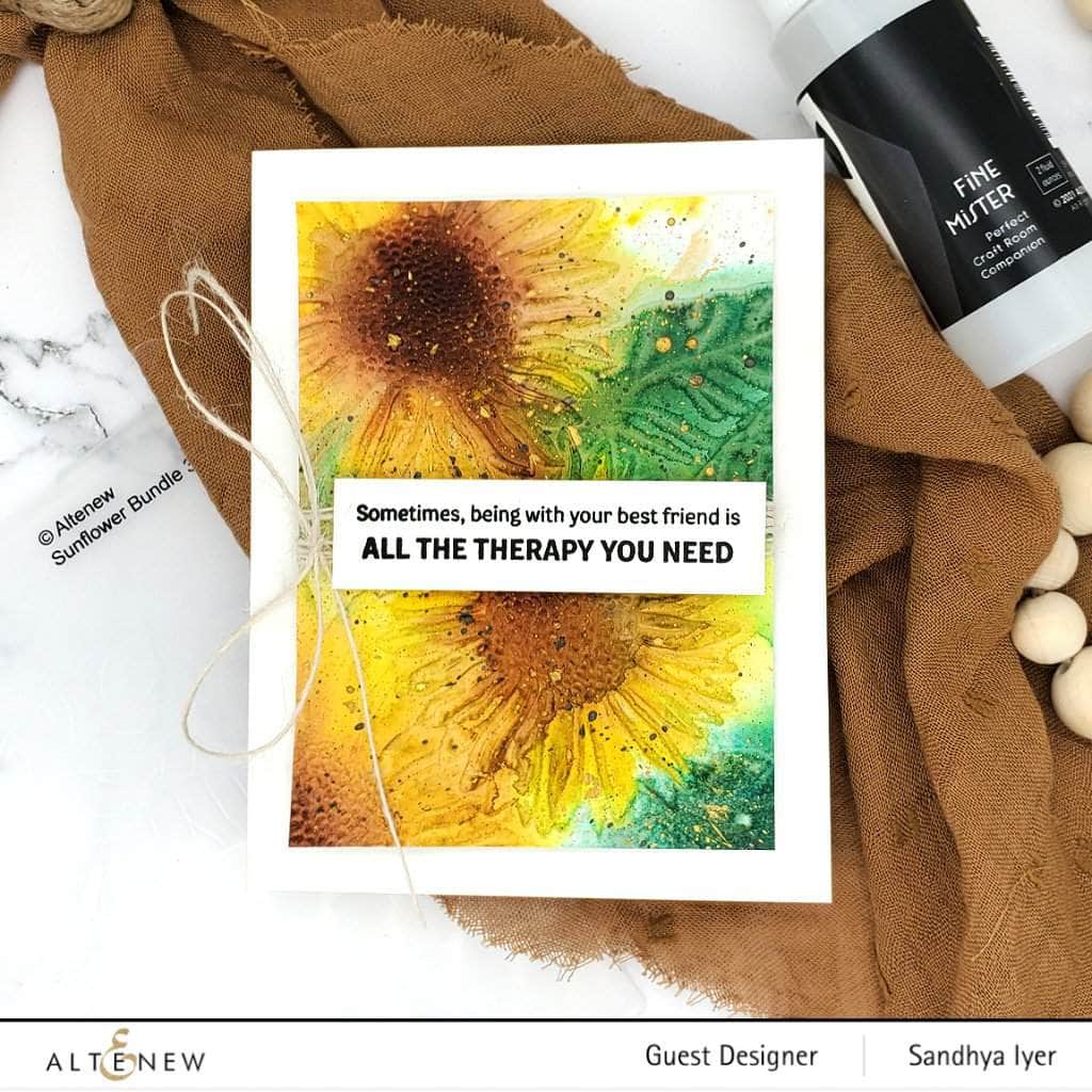 Altenew Stamp & Die & Stencil Bundle True Friends Stamp & Die & Coloring Stencil Bundle