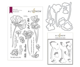 Altenew Stamp & Die & Stencil Bundle Wonderland Stamp & Die & Mask Stencil Bundle