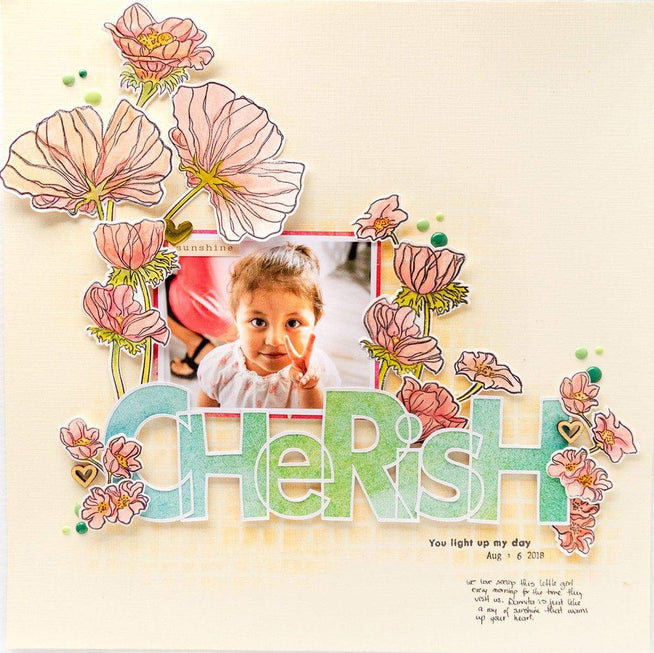 Altenew Stamp & Die & Stencil Bundle Wonderland Stamp & Die & Mask Stencil Bundle