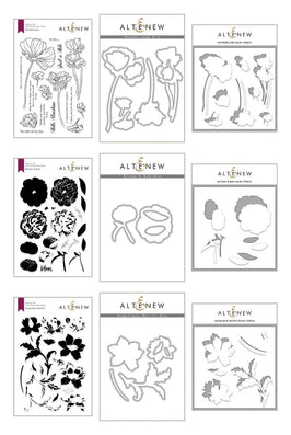 Altenew Stamp & Die & Stencil Bundle Amazing Astrology Coordinating Stamp & Die & Mask Stencil Bundle