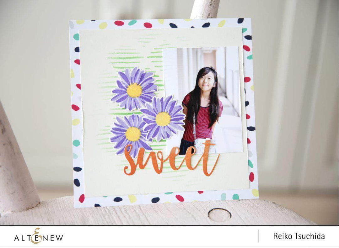 Retired - Beloved Daisy Stamp & Die & Mask Stencil Bundle - Altenew