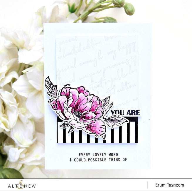 Altenew Stamp & Die & Stencil Bundle Z - Better Together Coordinating Stamp & Die & Mask Stencil Bundle