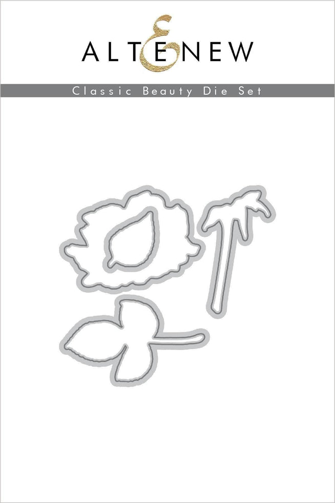 Altenew Stamp & Die & Stencil Bundle Classic Beauty Stamp & Die & Mask Stencil Bundle