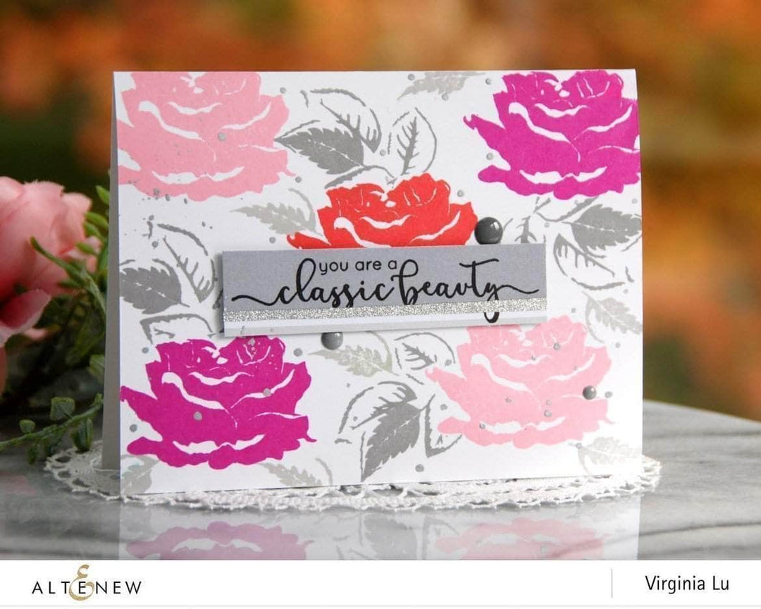 Altenew Stamp & Die & Stencil Bundle Classic Beauty Stamp & Die & Mask Stencil Bundle