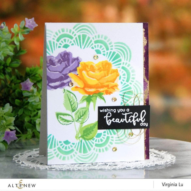 Z - Classic Beauty Stamp & Die & Mask Stencil Bundle
