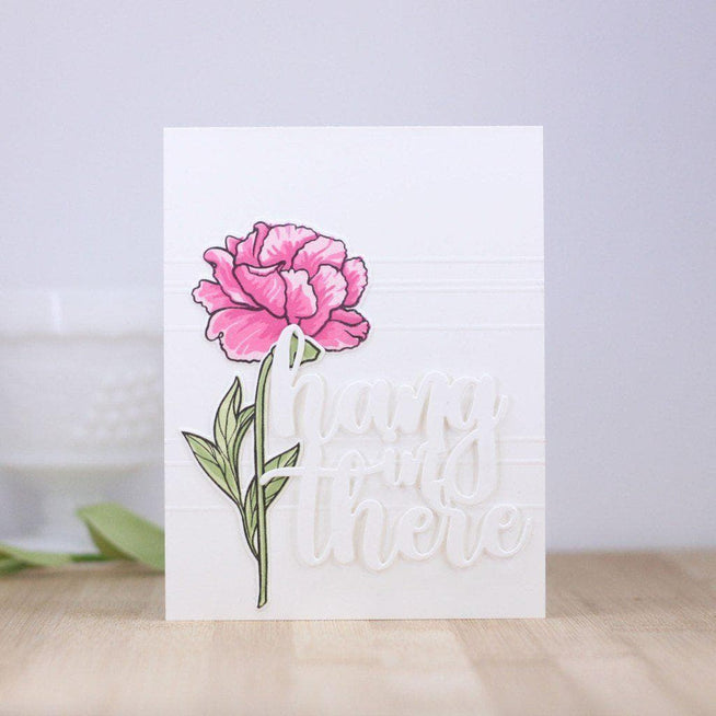 Altenew Stamp & Die & Stencil Bundle Z - Frilled Petals Stamp & Die & Mask Stencil Bundle