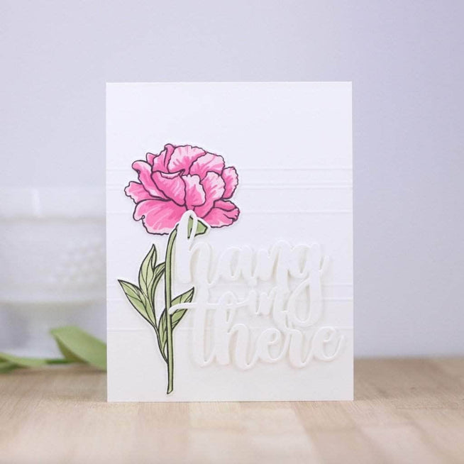 Altenew Stamp & Die & Stencil Bundle Z - Frilled Petals Stamp & Die & Mask Stencil Bundle