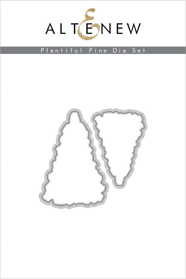 Altenew Stamp & Die & Stencil Bundle Plentiful Pine Stamp & Die & Mask Stencil Bundle