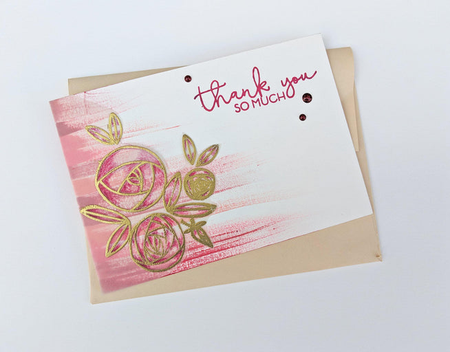 Altenew Stamp & Die & Stencil Bundle Rennie Roses Stamp & Die & Mask Stencil Bundle