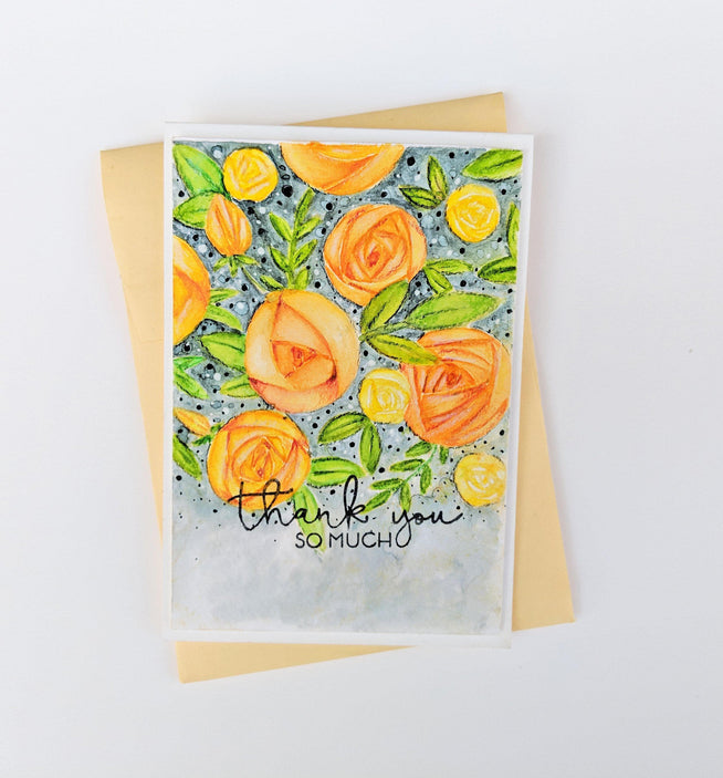 Altenew Stamp & Die & Stencil Bundle Rennie Roses Stamp & Die & Mask Stencil Bundle