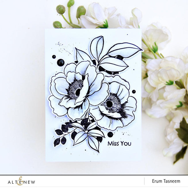 Altenew Stamp & Die & Stencil Bundle Wallpaper Art Stamp & Die & Mask Stencil Bundle