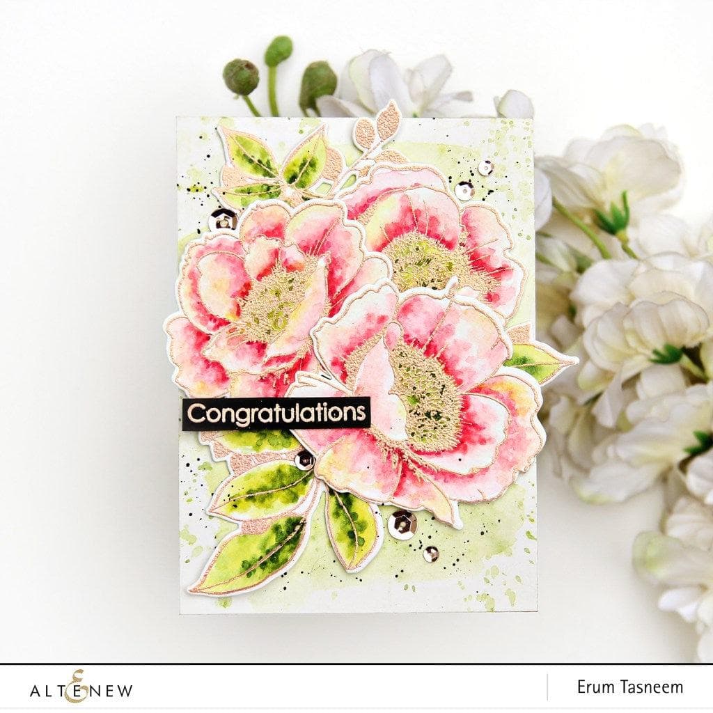 Altenew Stamp & Die & Stencil Bundle Wallpaper Art Stamp & Die & Mask Stencil Bundle