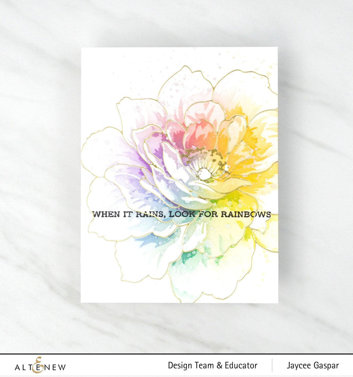Altenew Stamp & Die & Stencil & Hot Foil Plate Bundle Golden Days Stamp & Die & Stencil & Hot Foil Bundle