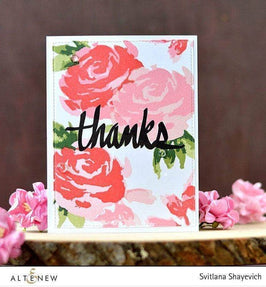 Altenew Stamp & Ink Bundle Painted Rose & Floral Ink Bundle