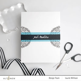Altenew Stamp & Sequins Bundle Symmetric Living Stamp & Sequin & Washi Tape Bundle