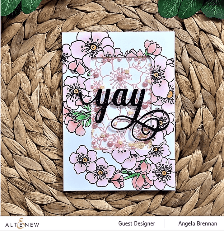 Altenew Stamp & Stencil Bundle Captivating Blooms Stamp & Stencil Bundle