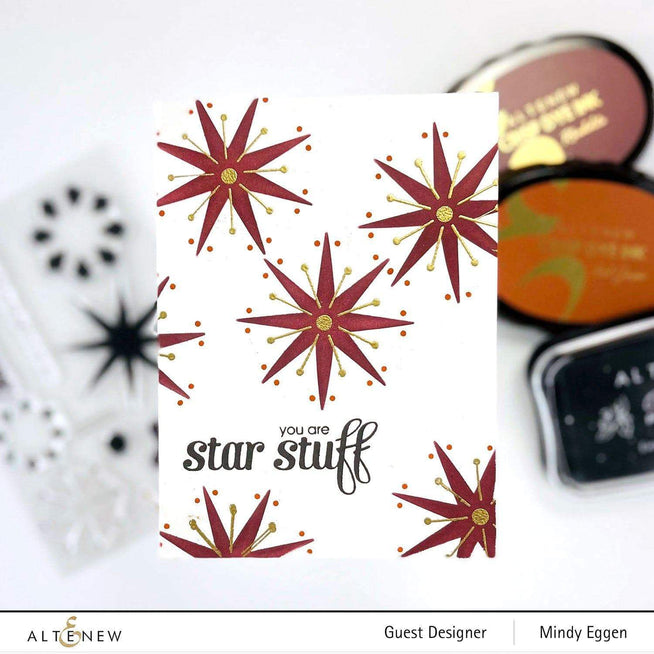 Altenew Stamp & Stencil Bundle Fancy Star Builder Stamp & Stencil Bundle