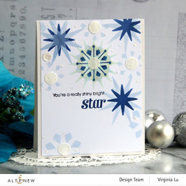 Altenew Stamp & Stencil Bundle Fancy Star Builder Stamp & Stencil Bundle