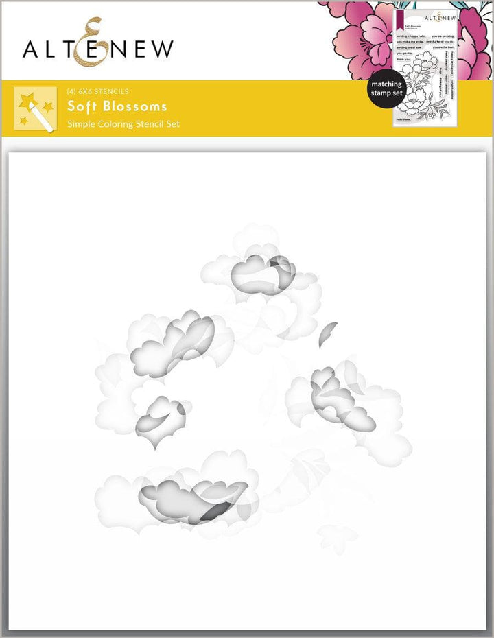 Altenew Stamp & Die Bundle Soft Blossoms