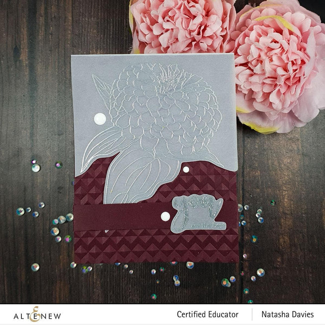 Altenew Release Bundle Paint-A-Flower: Zinnia Magellan Rose & Hawaiian Shores Brush & Fine Tip Pens Bundle