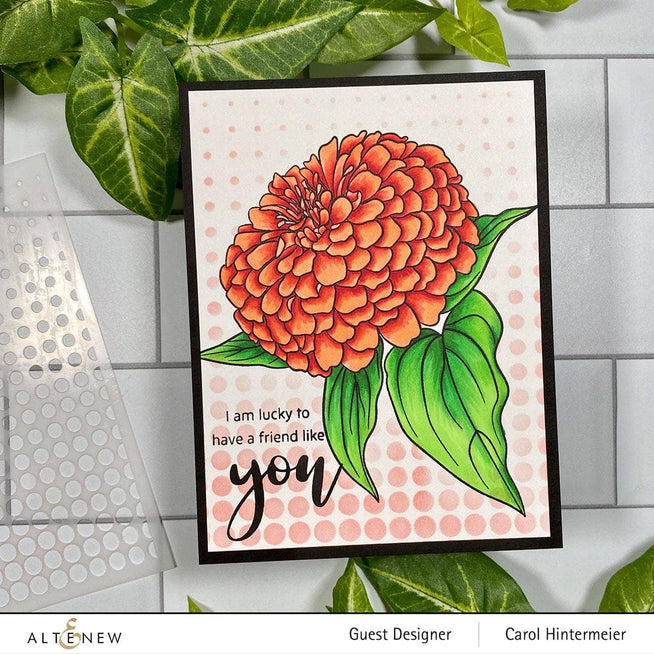 Altenew Release Bundle Paint-A-Flower: Zinnia Magellan Rose & Hawaiian Shores Brush & Fine Tip Pens Bundle