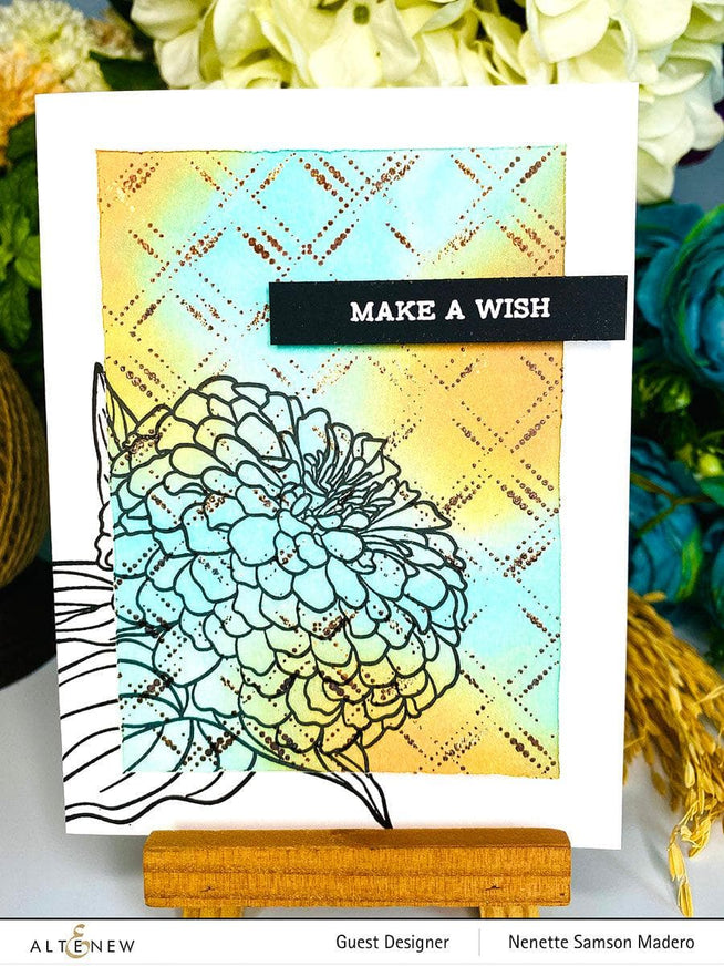Altenew Release Bundle Paint-A-Flower: Zinnia Magellan Rose & Hawaiian Shores Brush & Fine Tip Pens Bundle